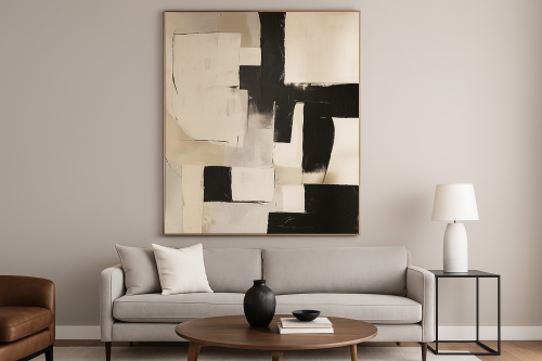 تجريدي 2 طباعه على كانفس