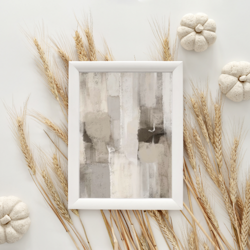 لوحة طباعة تجريدية مميزة