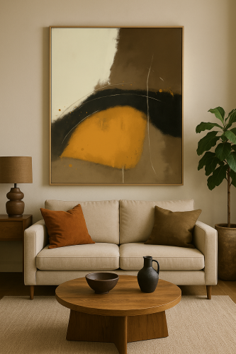 لوحه تجريدي طباعه مميزه