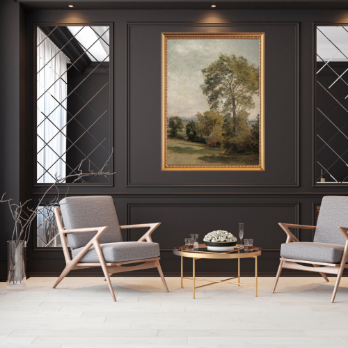 لوحة طباعة طولية أطياف الطبيعة