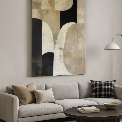 تجريدي طباعه على كانفس