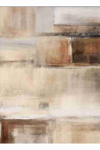 لوحة طباعة طولية تجريدية تدرجات الزمن