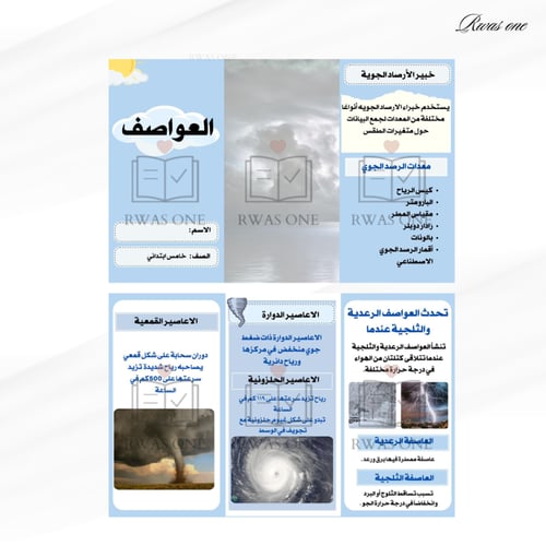 بكج مطويات علوم خامس ابتدائي الجزء الثاني