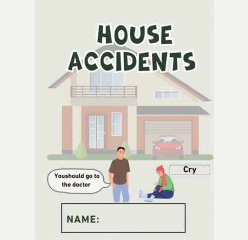 مطوية لغة إنجليزية ( House Accidents)