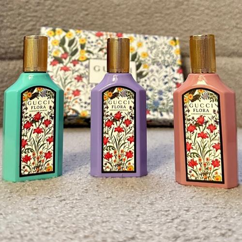 مجموعة قوتشي فلورا الميني 3*30 مل