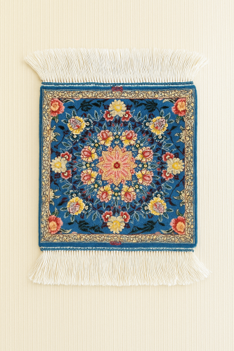 سجاد زينه حرير ايراني 30*30