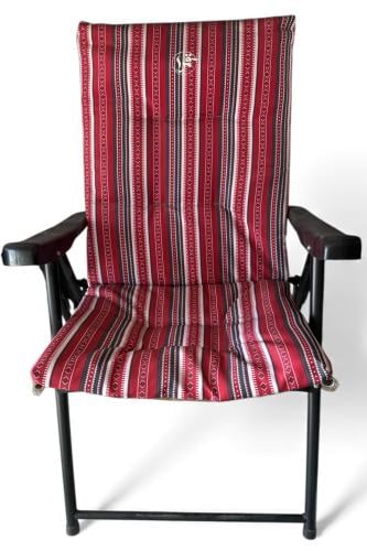 كرسي سدو عنابي / قايل للسفط