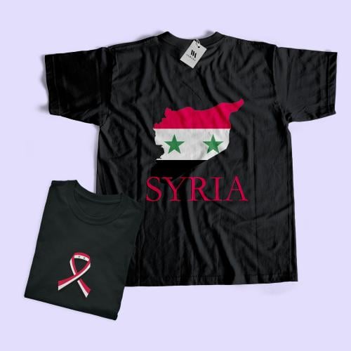 تيشرت علم سوريا