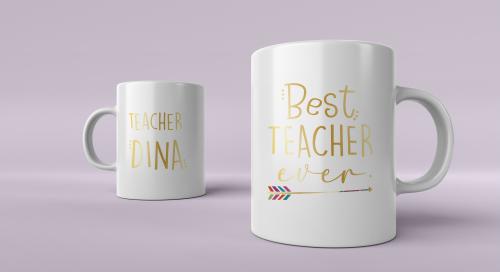 Teacher's Day cup