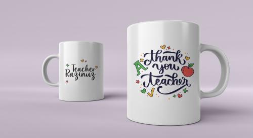 Teacher's Day cup