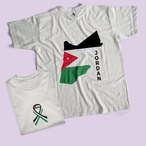تيشرت علم الاردن