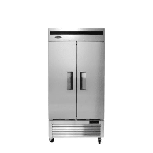 فريزر بانكول رأسي 2 باب مغلق - ستيل MBF8502