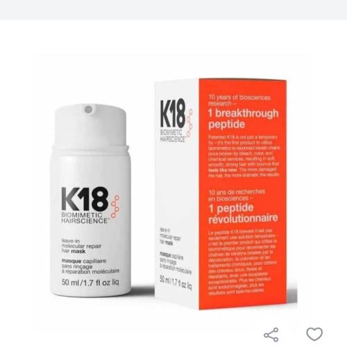 كي 18 ماسك لاصلاح الشعر لا يحتاج للشطف 50 مل