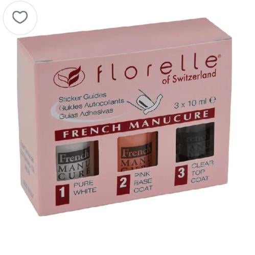 مجموعة فلوريل للمانيكير الفرنسي 3×10 مل