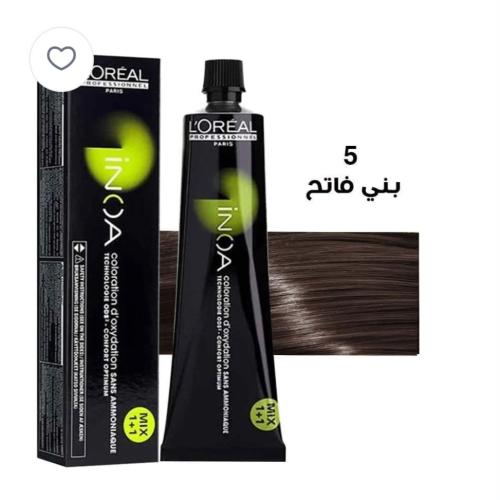 صبغة انوا من لوريال بروفيشينال بني فاتح 5 بدون امو...