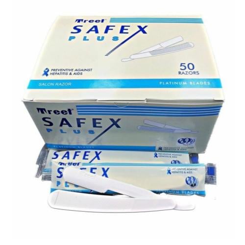 شفرات حلاقة استخدام مرة وحدة علبة ٥٠حبة