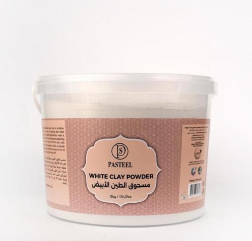 مسحوق الطين الأبيض المغربي 4كجم