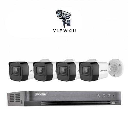4 كاميرات (6 ميجا) Hikvision -iP
