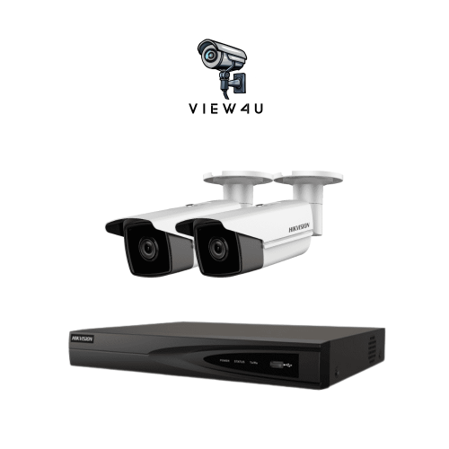 كاميرتين (8 ميجا ) Hikvision -iP