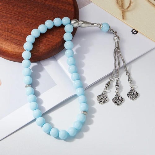 سبحة زجاجية 33 حبة