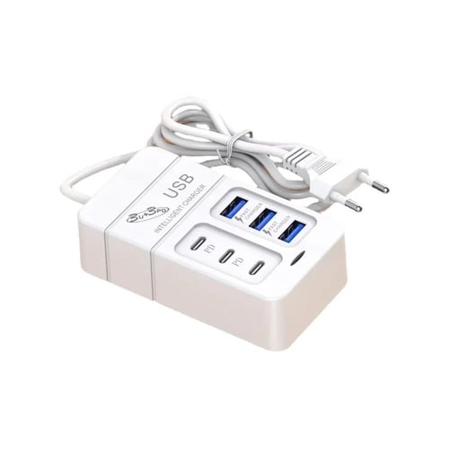 شاحن USB متعدد المنافذ
