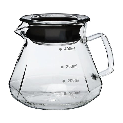 إبريق قهوة زجاجي