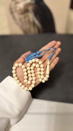 سبحة بكلايت خرز سكري كركوشه ازرق