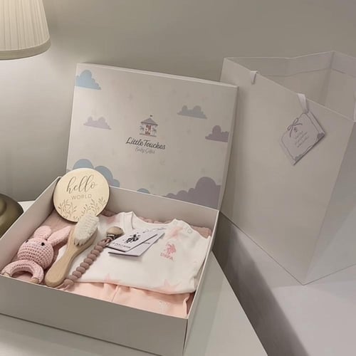 طقم هدية مولودة ماركة بولو