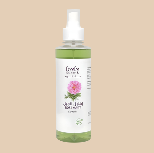 ماء الورد المُعزز بإكليل الجبل - 250 مل