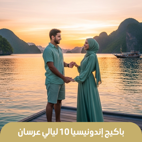 رحلات إندونيسيا 10 ليالي عرسان