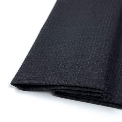 قماش جوخ مقلم أسود B
