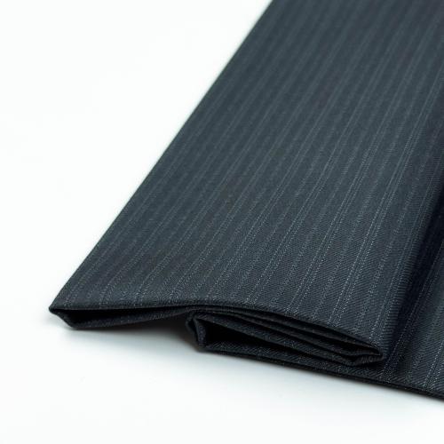 قماش مقلم واسع كحلي فاتح