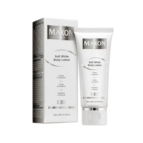ماكسون (MAXON) لوشن سوفت وايت لتفتيح الجسم 200 مل