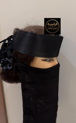 برقع قطن طويل حرير