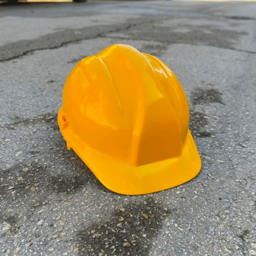 خوذة سلامة عمال فولتكس أصفر Safety Helmet