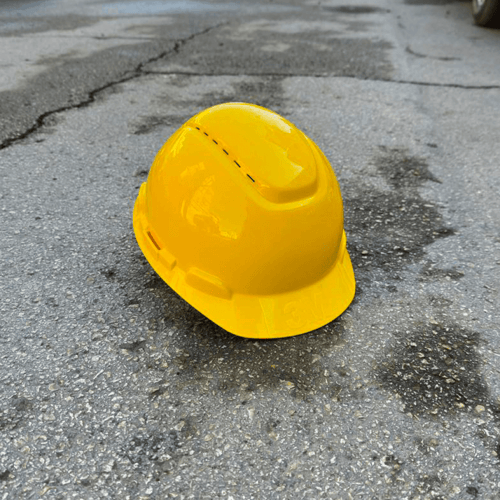 خوذة سيفتي للمهندسين 3m أصفر Safety Helmet