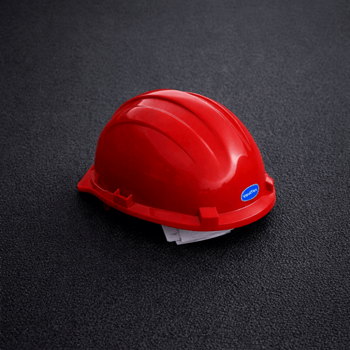 خوذة سلامة عمال فولتكس أحمر Safety Helmet