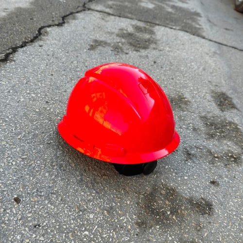 خوذة سيفتي للمهندسين 3m أحمر Safety Helmet