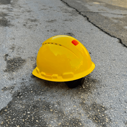 خوذة سيفتي للمهندسين 3m أصفر Safety Helmet