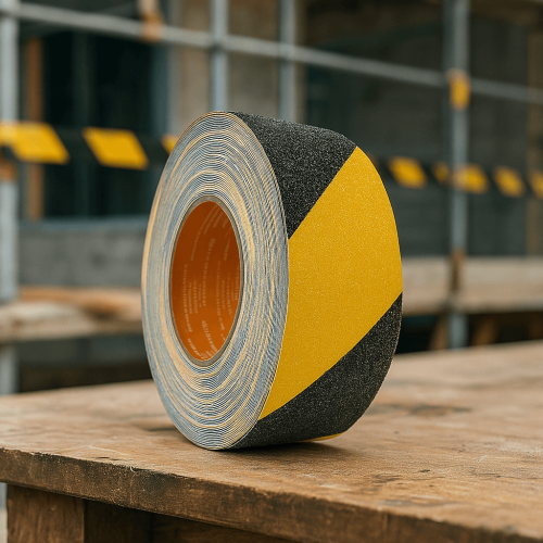 مانع انزلاق لاصق Anti Slip Tape أصفر أسود 5سم × 15...