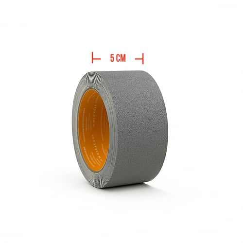 مانع انزلاق لاصق Anti Slip Tape رمادي 5 سم × 5 متر