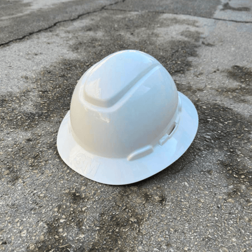 خوذة سيفتي للمهندسين 3m أخضر دائرية Safety Helmet