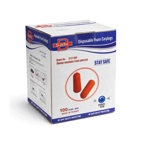 سدادات أذن عازلة للصوت بدون حبل B-Safe كرتون 100 ز...