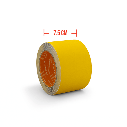 مانع انزلاق لاصق Anti Slip Tape أصفر 7.5 سم × 5 مت...