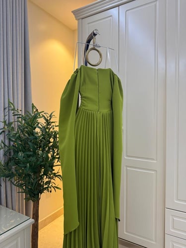 فستان ناعم لونين