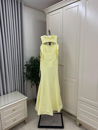 فستان ناعم لونين