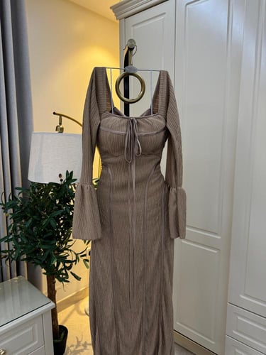 فستان خمسه اللون