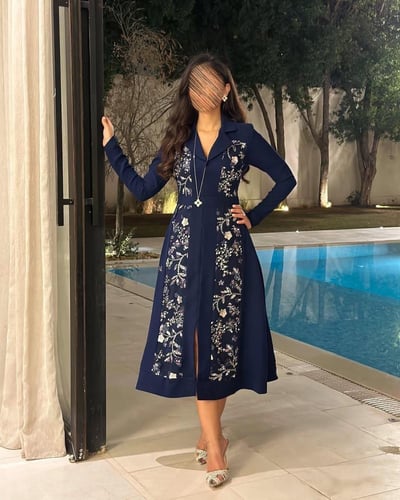 فستان ميد ورد