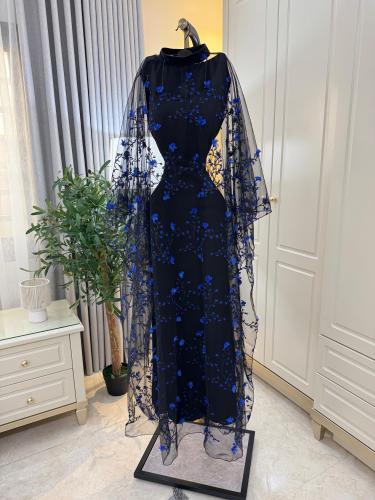 فستان مشجر سبعه اللون