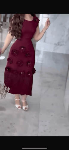 فستان ميد ورد